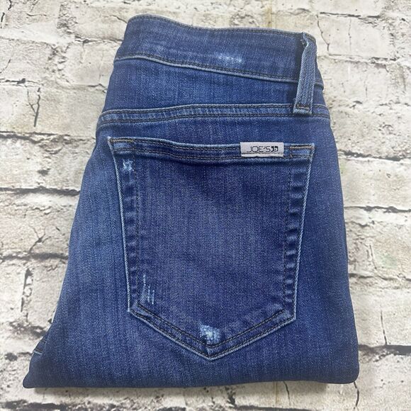 Joe's Jeans Denim - Joe's Jeans Women's 26 Blue Mid Rise Curvy Skinny Ankle Pants Rockstar